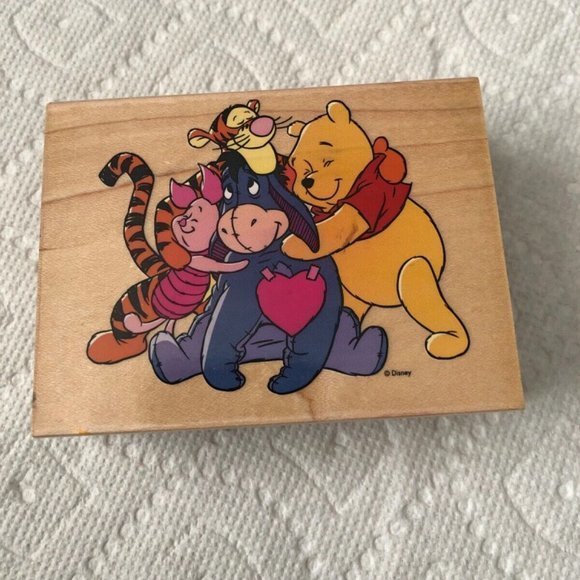 Disney Hugs all Around‎ Winnie Pooh Rubber Stamp - Picture 5 of 10
